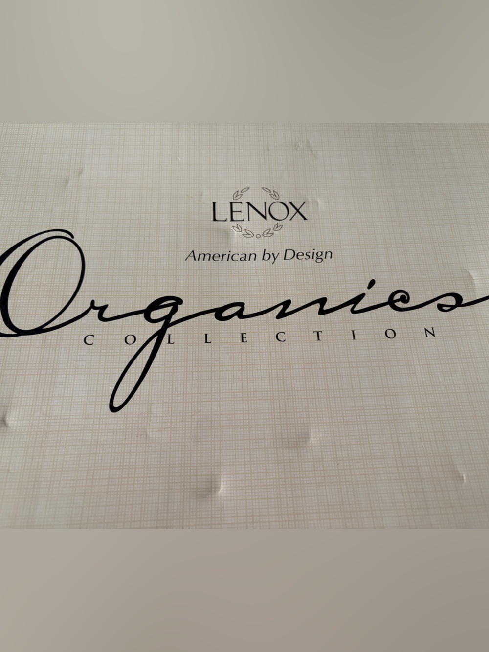 Lenox Organics Collection Silver Rectangular Ruffle Serving Tray - Picture 7 of 14